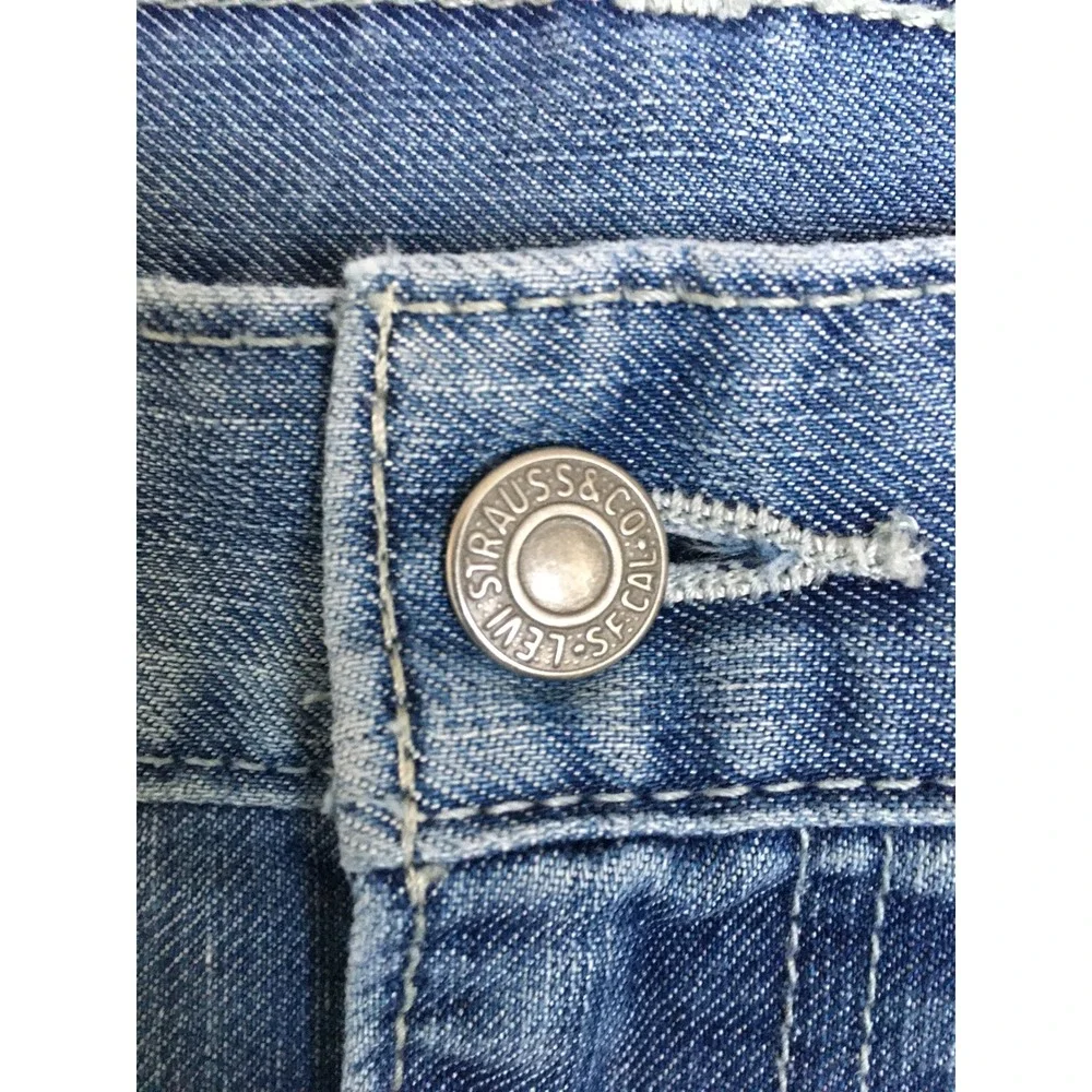 Levis 511 Slim Fit Jeans Mens Medium Wash Blue Denim Pants